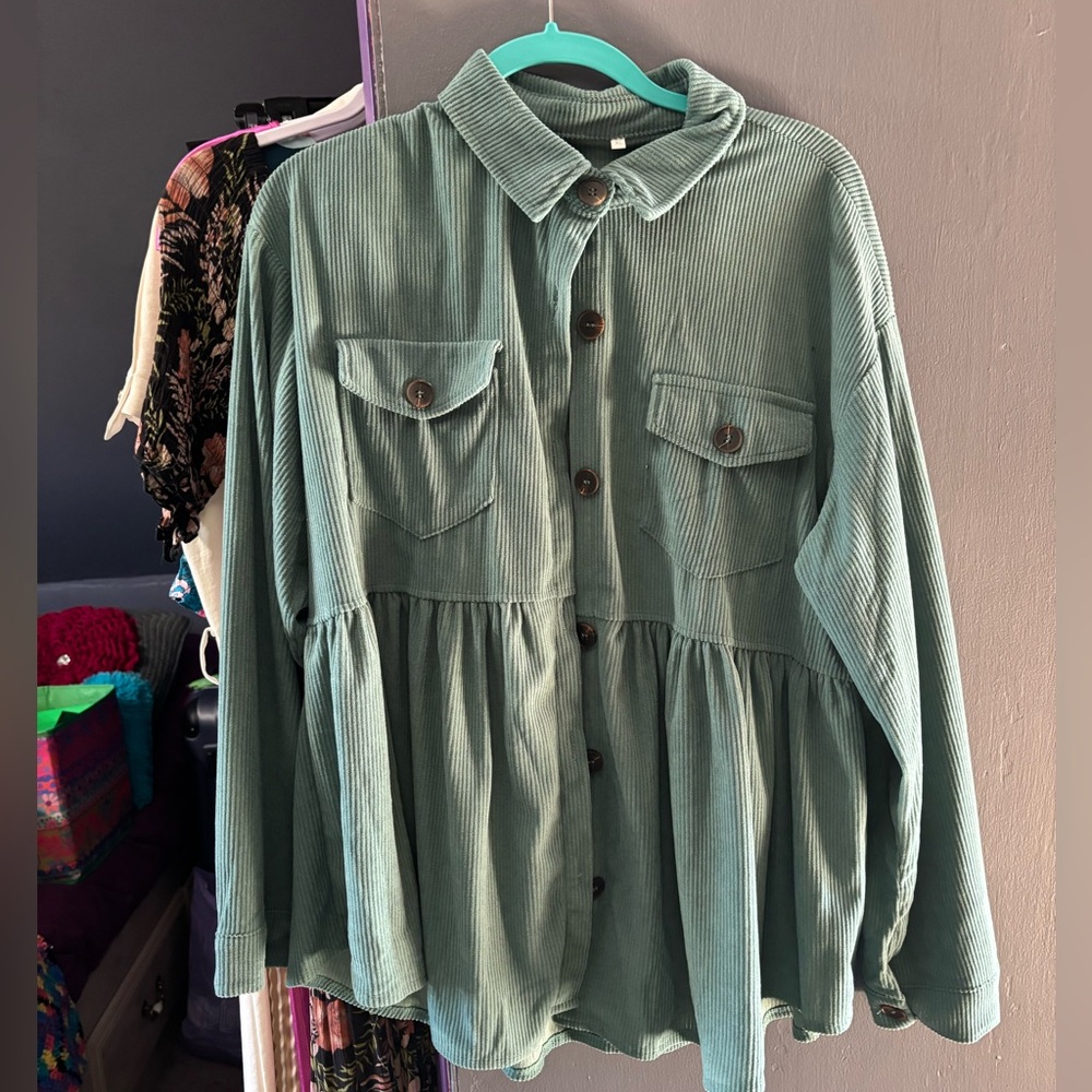 Corduroy blouse
